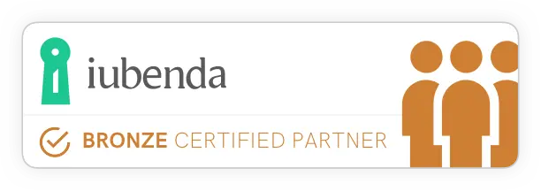 iubenda Certified Bronze Partner